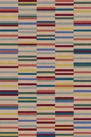 Tapete listrado nas Cores: Café com Leite, Caqui, Celeste, Militar, Mostarda, Petróleo, Bordô e Telha.
