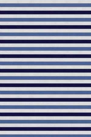 Tapete Artesanal em Cores: Areia,  Azul Celeste e Azul Marinho.