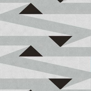 Tapete Geométrico Cores: Areia, Cinza Claro e Chumbo