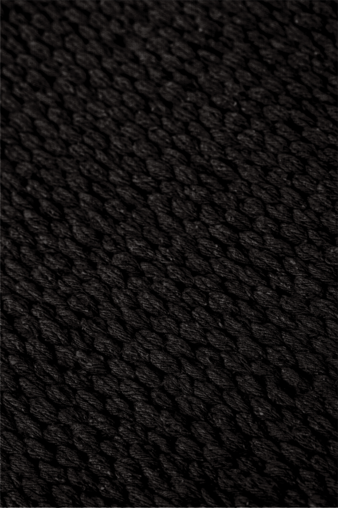 detalhes da amostra de cor preto l Koord Tapeçaria