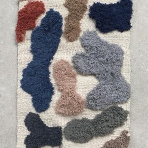 Tapeçaria de Parede - Quadro feito à mão- 35 x 50 CM- Costa modelo 4