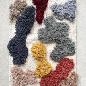 Tapeçaria de Parede - Quadro feito à mão- 35 x 50 CM- Costa modelo 2