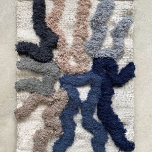 Tapeçaria de Parede - Quadro feito à mão - 35 x 50 cm- Serra modelo 3