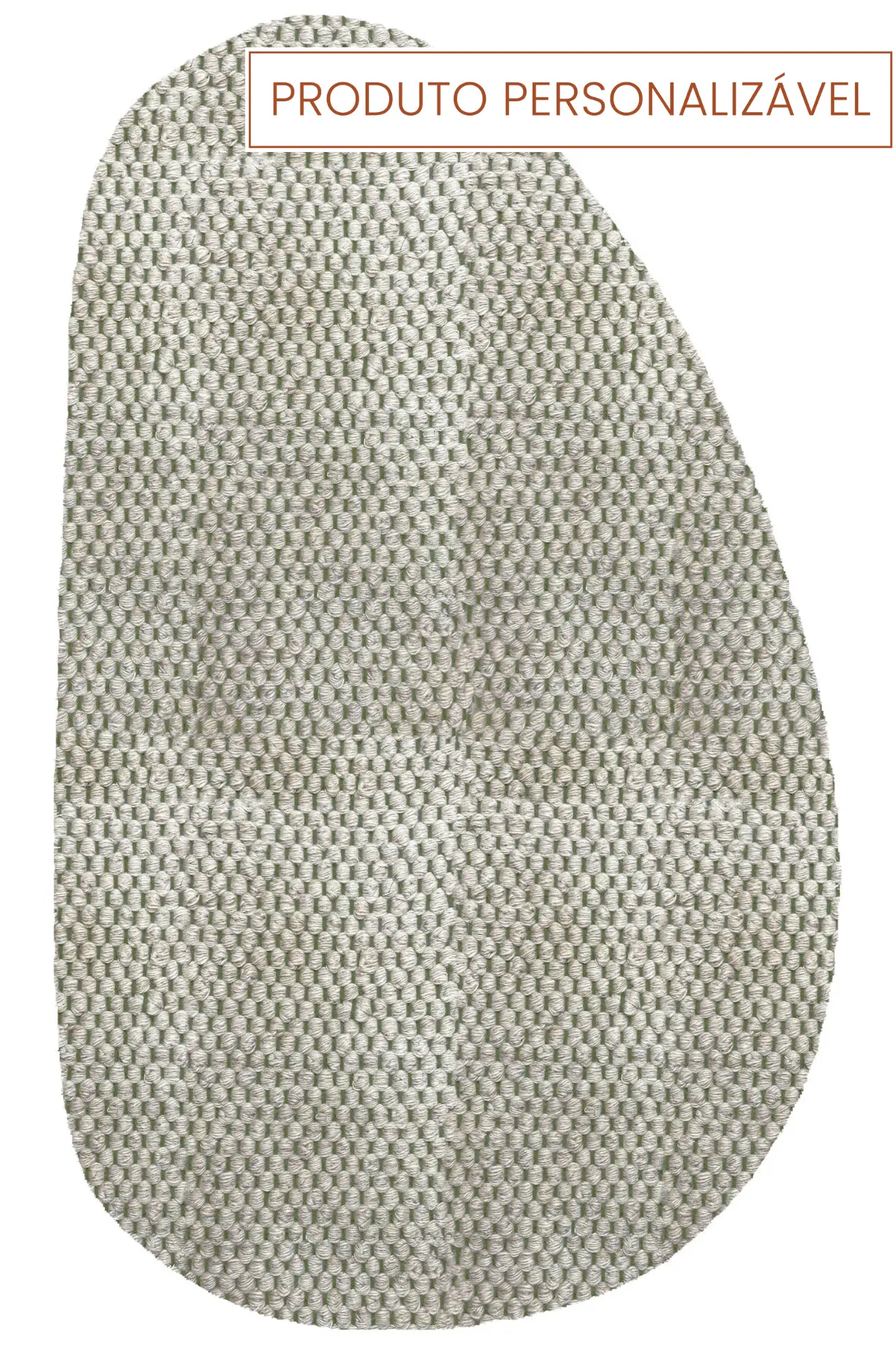 Tapete artesanal Entrelaço Orgânico Bege e Azeitona Formas orgânicas feito à mão l Koord Tapeçaria Tapete Organico 1 Entrelaco bege e verde azeitona l Koord Tapeçaria