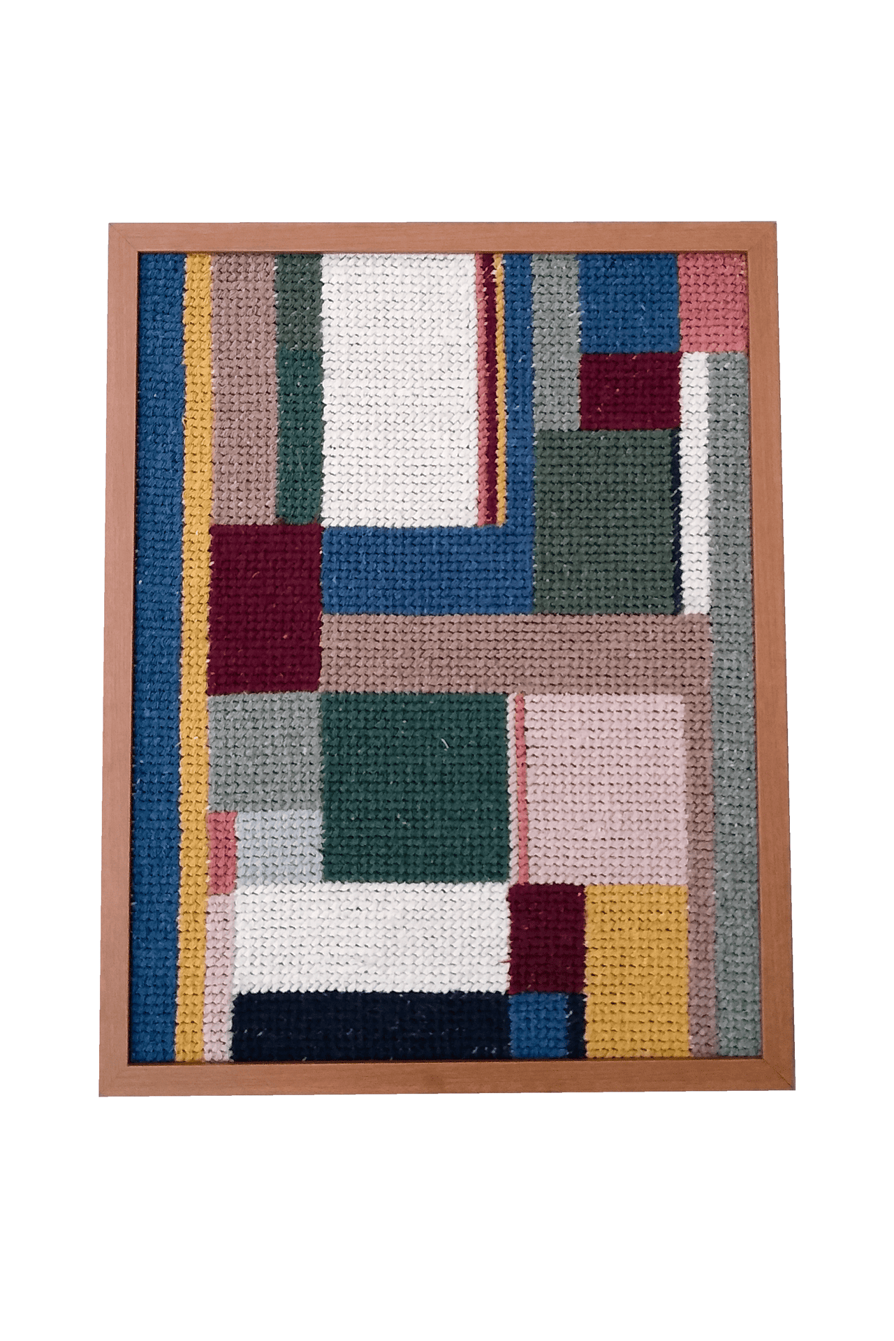 quadro artesanal gunta 30 x40 bordado à mão l koord quadro artesanal gunta 30 x40 bordado à mão