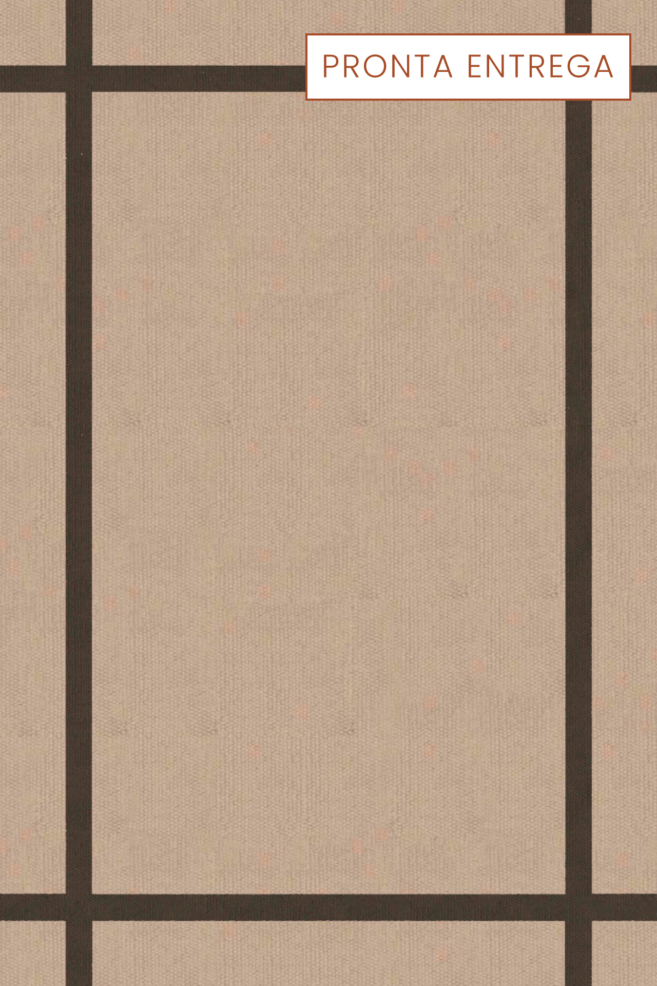 di_pronta_entrega Tapete Di 2,46 x 3,81 desenhado l koord tapeçaria