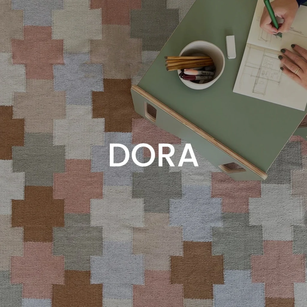 Tapete Artesanal modelo Dora da Tapeçaria Koord