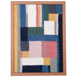 Quadro Gunta 3 - 20 x 30 Bordado à mão