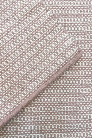 tapete artesanal raiz-rosa-seco l koord tapeçaria