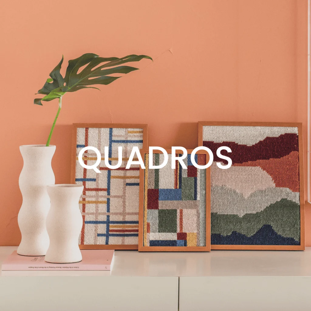 quadros artesanais koord tapeçaria