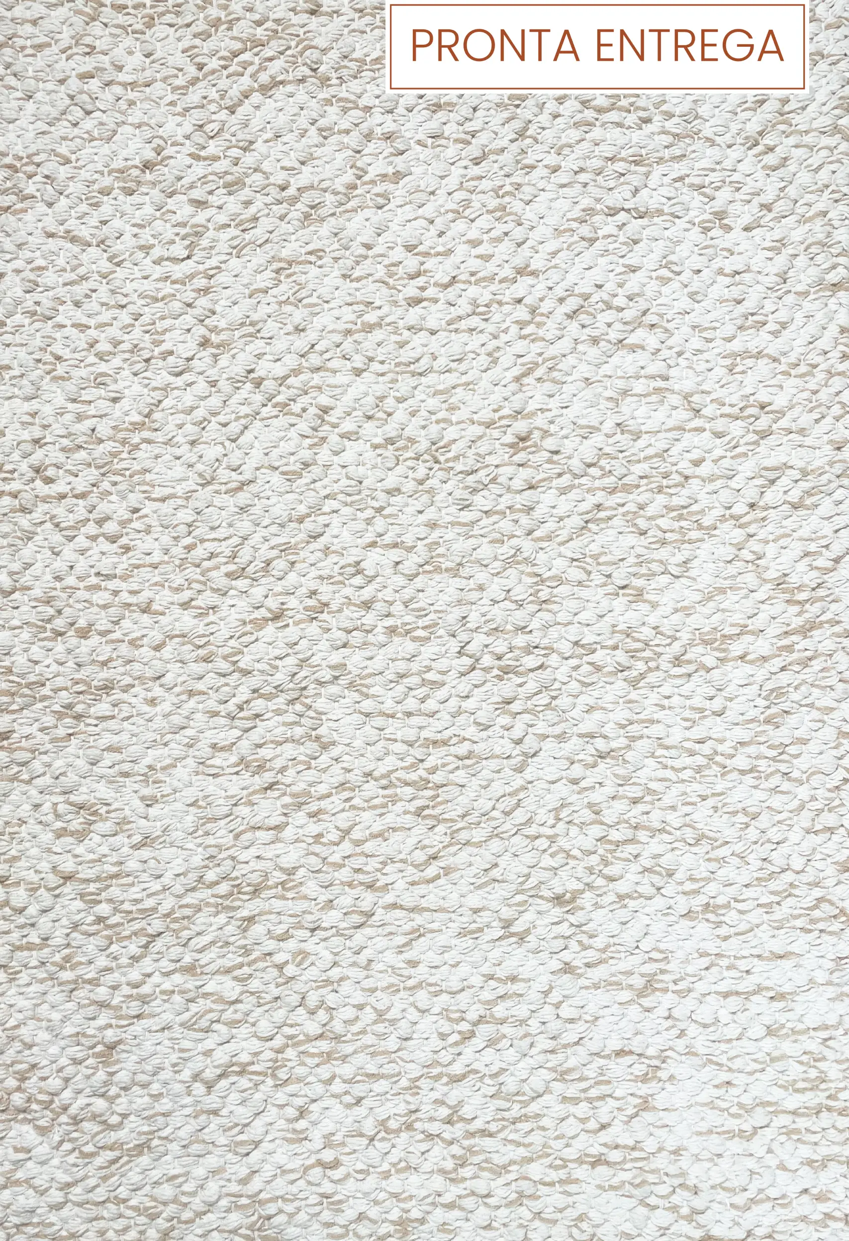 Tapete Grão feito à mão, 80% algodão reciclado e 20% chenille l koord tapeçaria