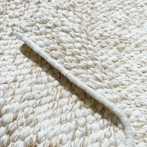 Tapete Grão 3,30 x  3,97 feito à mão, 80% algodão reciclado e 20% chenille