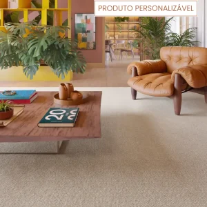 Tapete Picuá Personalizável Bege feito à mão